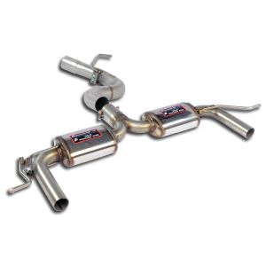 Supersprint Rear exhaust -Racing- fits for AUDI S3 8P QUATTRO 2.0 TFSI 07 ->