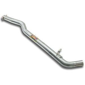 Supersprint Centre pipe fits for BMW E82 Coupè 120d (177 Hp) 07 -