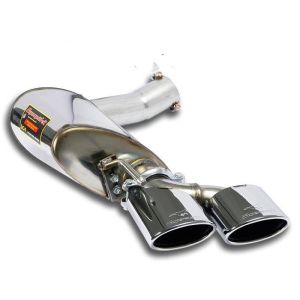 Supersprint Rear exhaust Left -F1 Race- 120x80 fits for MERCEDES R230 SL 63 AMG V8 08 - 11