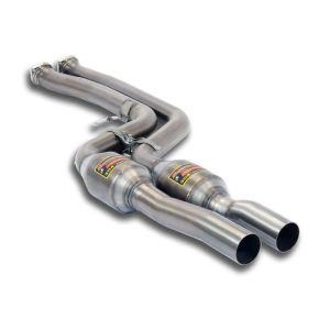 Supersprint Front exhaust with  Metallic catalytic converter Right + Left 100CPSI fits for BMW F82 M4 (431 PS - Modelle mit OPF) 2018 -> (GT4 Spec Lightweight Racing System)