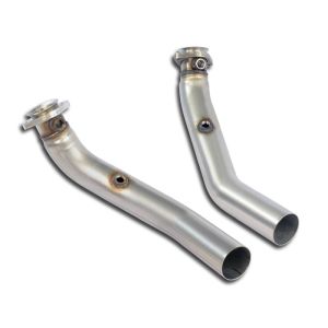 Supersprint Downpipe kit right - left(for orignial manifold ) fits for MERCEDES W204 C63 AMG V8 Performance (Limousine - M156 -  487 PS) 2007 -> 2013
