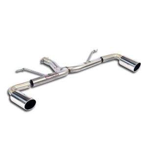 Supersprint Rear pipe Right O100 - Left O100(Muffler delete) fits for BMW F32 LCI Coupè 435dX (313 PS) 2016 ->