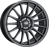 OZ SUPERTURISMO DAKAR MATT GRAPHITE + SILVER LETTERING Wheel 10x20 - 20 inch 5x130 bold circle