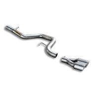 Supersprint Rear pipe OO80(Muffler delete) fits for BMW E82 Coupè 123d (N47 - 204 PS) 07 -> 13