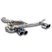 Supersprint Rear exhaust Right OO80 - Left OO80 fits for BMW E82 Coupè 135i Bi-Turbo (306 Hp Motore N54) 07 - 04/2010